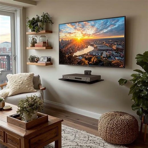 Maclean MC-663 Wall mount for DVD Players and Satellite Receivers Shelf Up to 8 kg Wall mount for