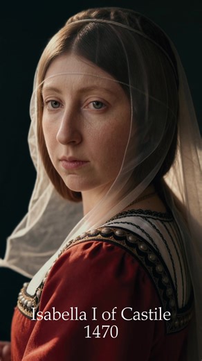 Isabella of Castile would not just forge a pathway for women leaders across Europe, but arguably launch the Spanish Empire, transforming Spain along with her husband Ferdinand, albeit with much pain, into the unified country it is today. She also was mother to queens’ whose legacies would alter Europe for centuries. Born into the House of Trastámara in 1451 she married her 2nd cousin Ferdinand of Aragon in 1469, giving birth to 7 children, 5 of whom survived childhood; Catalina, Juana, Maria, Is