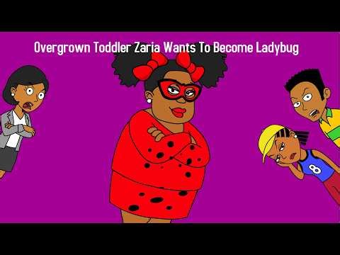 Overgrown Toddler Zaria Wants To Become Ladybug