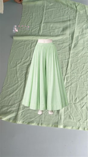 Palazzo pant cutting & Stitching Easy Method #fashiondesign #diy #sewingpattern