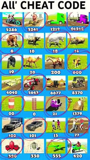 Real code 🔥 Indian bike game driving 3d New update 😱💯 all real code #viral #shorts