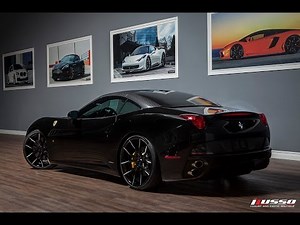Ferrari California on Lexani Forged Sport Series Wheels