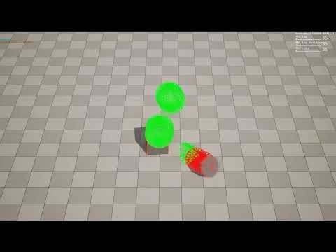 Unreal Engine Multiplayer - DETERMINISTIC AUTHORITATIVE PHYSICS SIMULATION with Bullet Physics
