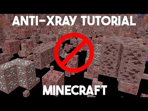 How to setup Anti X-Ray on your Minecraft server! [FREE]