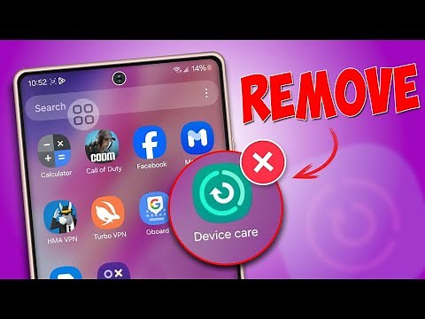Add/Remove Device Care App on Samsung Galaxy Phone | Manage Device Care App