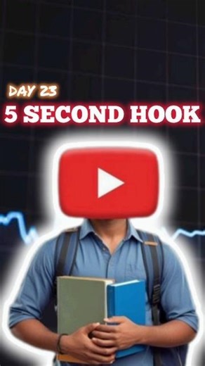 5 Second Hook Strategy For YouTube growth 💹 #Short