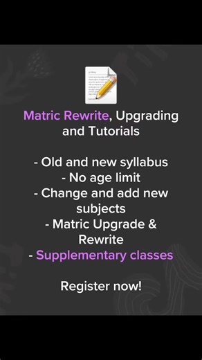 Matric Rewrite, Upgrading and Tutorials | Heritage Academy