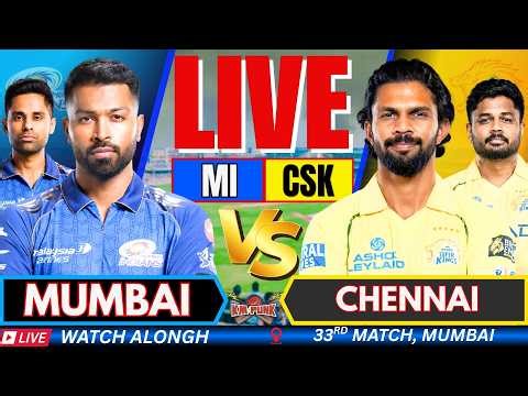 🔴IPL LIVE: MI vs CSK Live match Score | IPL 2026 Match Today | MUMBAI vs CHENNAI Live match #ipl