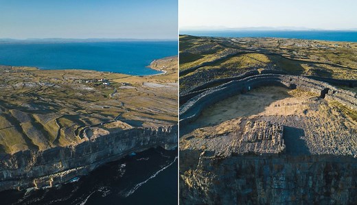 Dún Aonghasa: A Cliff-Side Fort In Galway That Looks Like Something From Another World