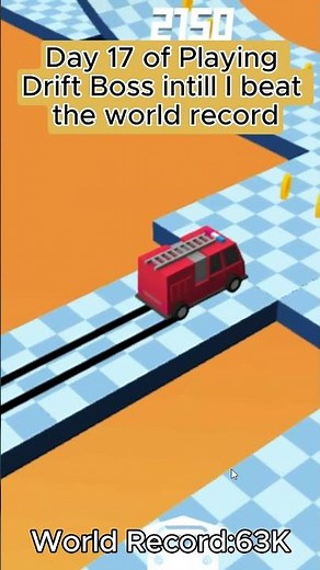 Day 17 of playing Driftboss intill I beat the world record