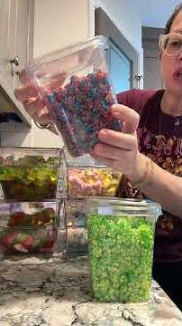 Nerds gummy clusters are made with pig gelatin so they aren’t kosher, unfortunately