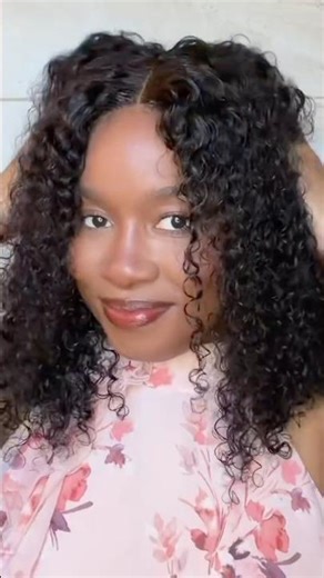Beginner Friendly Kinky Curly Wear & Go Wig | 4x4 Glueless Human Hair Wig