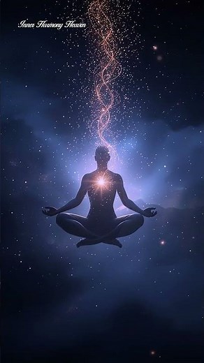 Heart & Mind Uniting in Light | AI Meditation Live | Golden Spirals of Calm & Starlit Stillness