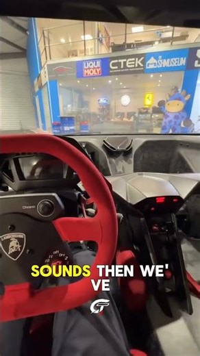 Who Needs a Key?! 😳🔥 Lamborghini Sesto Elemento