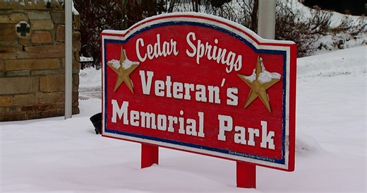 Cedar Springs Veteran's Memorial Park honors fallen Soldiers, continues to grow