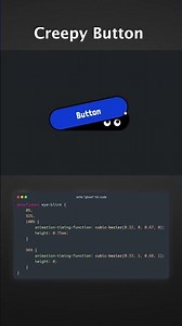 Creepy Ghost Button Animation 👻 | HTML CSS JS