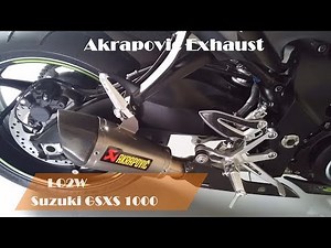 Top 8 Full Exhaust Sound Suzuki GSX-S 1000 / Akrapovic, Remus, SC-Project, Arrow, Yoshimura, M4