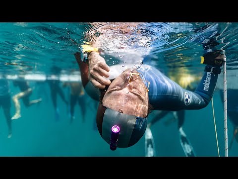 World Record: Arnaud Jerald Free Dives to 122 meters in the Bahamas