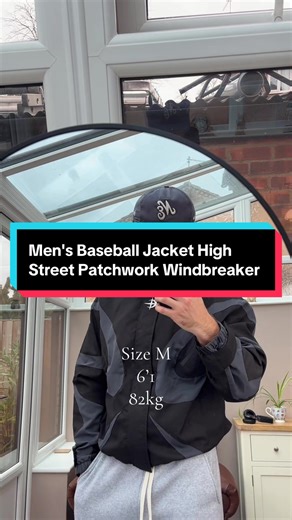 Stylish Men's Baseball Jacket for Trendy Looks