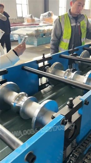 Metal ridge cap machine | how to make metal ridge cap？