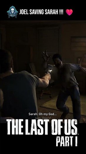 Joel Saving Sarah ❤️| The Last of Us #tlou #sarah #joelmiller