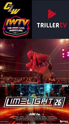 Power of a Kaiju #CZW #prowrestling #wrestling