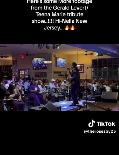 Here’s some More footage from the Gerald Levert/ Teena Marie tribute show..!!!! @highlight Sold Out…!! 🔥🔥🔥🔥 Hi-Nella, New Jersey Wilson’s…!! Great Night… I love love love what I do… Just listen 🎧 It’s Live Music rest well Gerald… Thank You again Cynthia Tyre #coversong #fyp #foryourpages #rnbmusic #explorepage #rnblovers #blaqrose #explore #rnb #tiktok #procuder