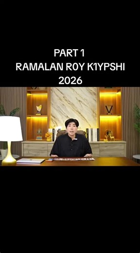 Ramalan Roy Kiyoshi untuk Tahun 2026