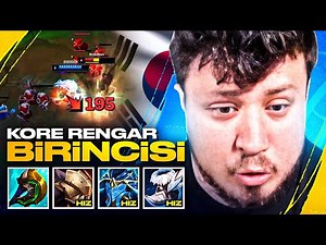 How did you become the Korean Rengar champion with Tank Rengar?