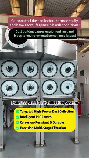 Stainless Steel Dust Collector for Industrial Dust Removal