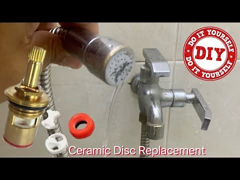 How to Fix Faucet Tap Leakage | How to Replace Ceramic Disc Tap Valve | DIY Repair Faucet Valve