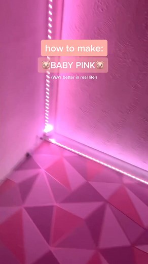 How to Make Baby Pink LED Lights for Your Room