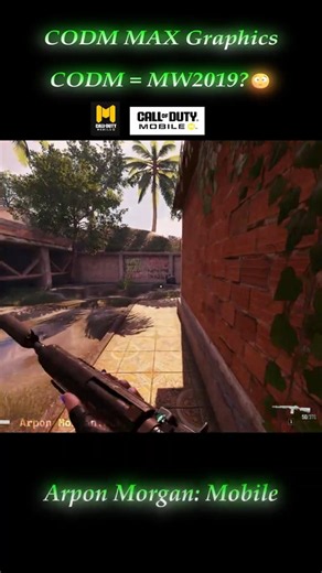 CODM MAX Graphics😱 #warzonemobile