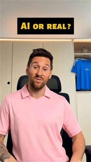 Messi Was Requested… So I Did This 😂⚽ #Messi #ai #Shorts