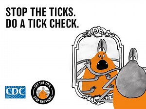 Get the tips! Stop the ticks. Check for Ticks Daily.
