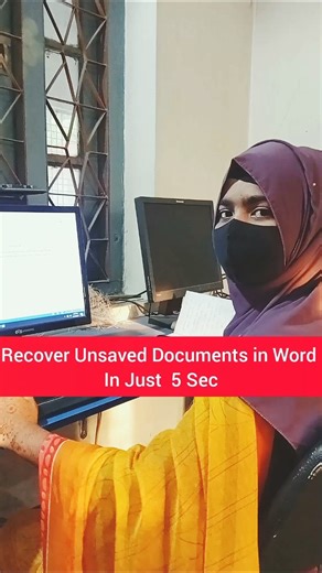 Recover Unsaved Documents in Word just 5 Sec #shorts #shortvideo