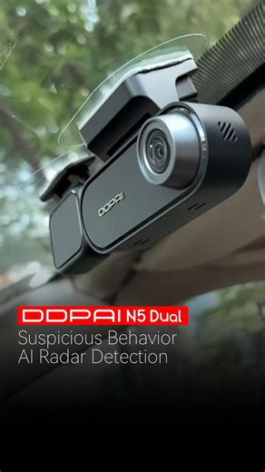 25K views · 213 reactions | Ever noticed something strange on your car?磻 Worried a thief might be targeting you?亮 Don't worry, the N5 Dual's Radar Module plus AI will detect the suspicious activity around. Just review the historical footage, and the truth will be crystal clear.  #DDPAI #DDPAIN5Dual #DDPAIDashcam | DDPAI Global | Facebook