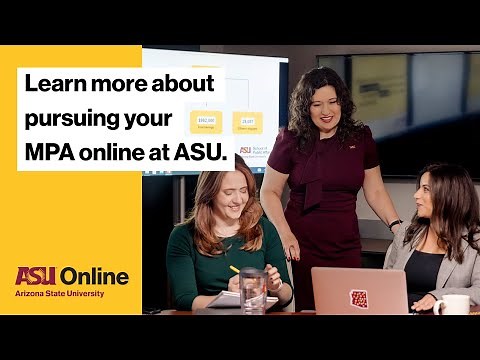 Top-Ranked Master of Public Administration, Online