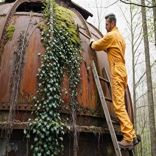 I Transformed an Abandoned Observatory into a Luxury Dream Home (ASMR Restoration) | Brandy Conley