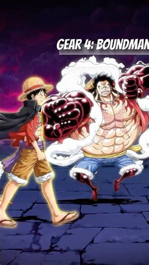 All of Luffy's Forms #Onepiece #Shorts