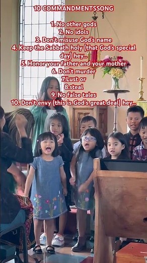 The Ten Commandments song (hl3) #kidsvideo #christiansong #childrensongs #singing #kidssongs #kids