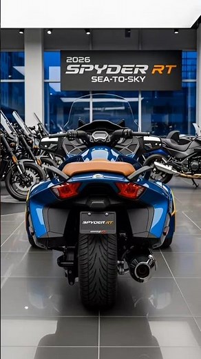 NEW 2026 Can-Am SPYDER RT SEA-TO-SKY – Is This the MOST Luxurious 3-Wheel Ride EVER?! 🤯🔥