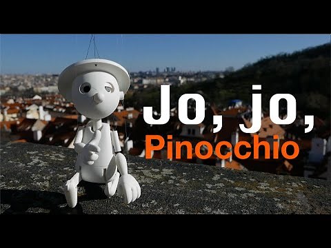 Jo, Jo Pinocchio! 3D printed marionette puppet