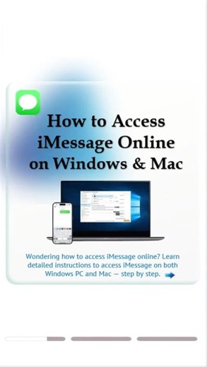 💬 Want to Access iMessage on Windows/Mac PC? Here’s What You Need to Know!#imessage #iphonetricks