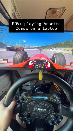 Sim Racing on a Laptop… 🥀