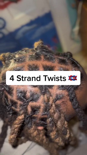 4 Strand Twists Tutorial: How to Create Beautiful Locs and Dreadlocks