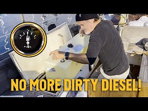 Installing a new marine diesel fuel system! With a polishing loop! Adios rusty old tanks! EP | 09
