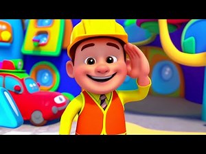 🛑 Stop, Look, and Listen! 🚸 | Street Safety Song for Kids | Learn to Cross the Road Safely