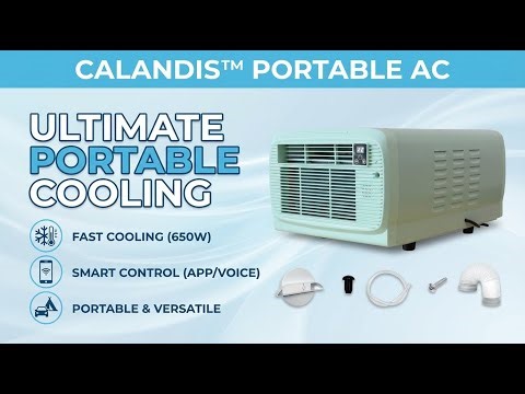 CALANDIS Portable Air Conditioner Review - Compact Cooling for Home and Car | Review in Hindi |