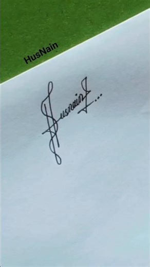 How to sign the letter H . #signature #eaglesignature #guitarsignature #howtosign #viral #shorts